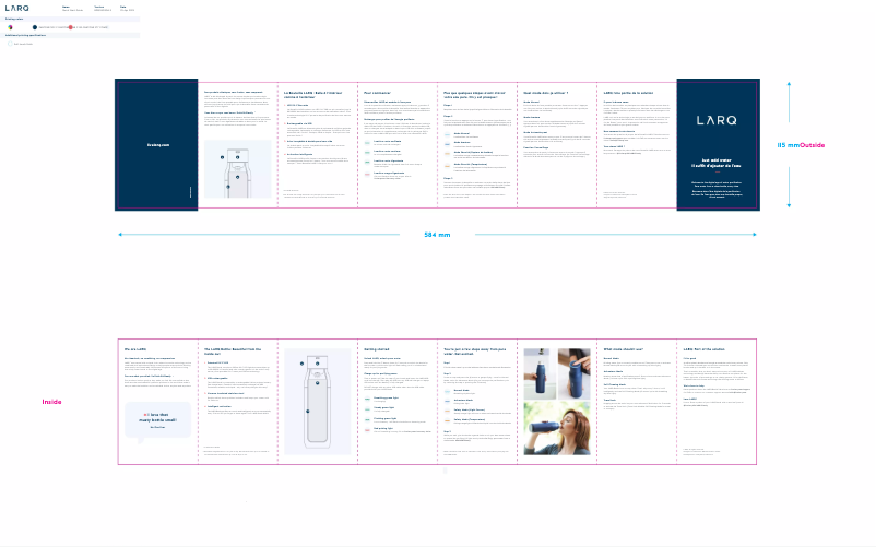 Página 1 del manual Manual de usuario LARQ Monaco