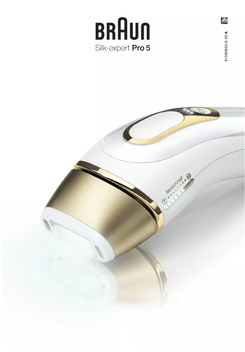 Página 1 del manual Manual de usuario Braun Silk-Expert Pro 5 PL5129