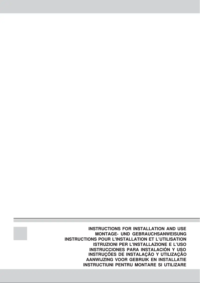 Página 1 del manual Manual de usuario Rosieres RHG 5600 RB