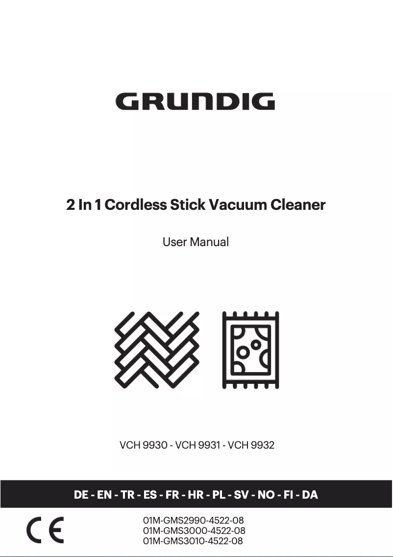 Página nº 1 - Manual de usuario Grundig VCH 9931