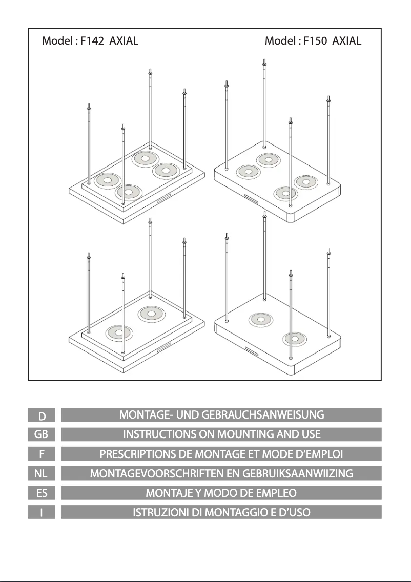 Página nº 1 - Manual de usuario Airforce F142 Axial