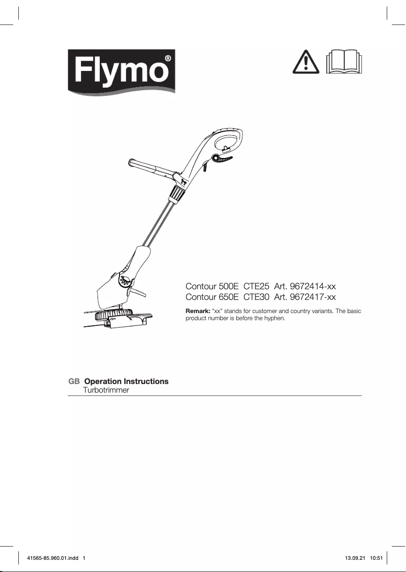 Imagen de la primera página del manual del dispositivo EasiCut 500