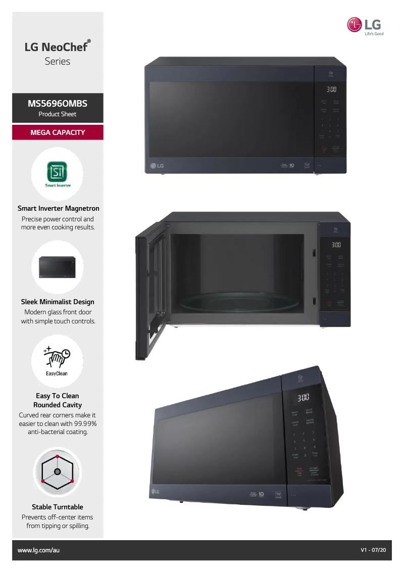 Imagen de la primera página del manual del dispositivo MS5696OMBS
