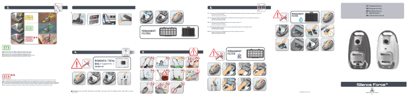Imagen de la primera página del manual del dispositivo Silence Force VO7760NA