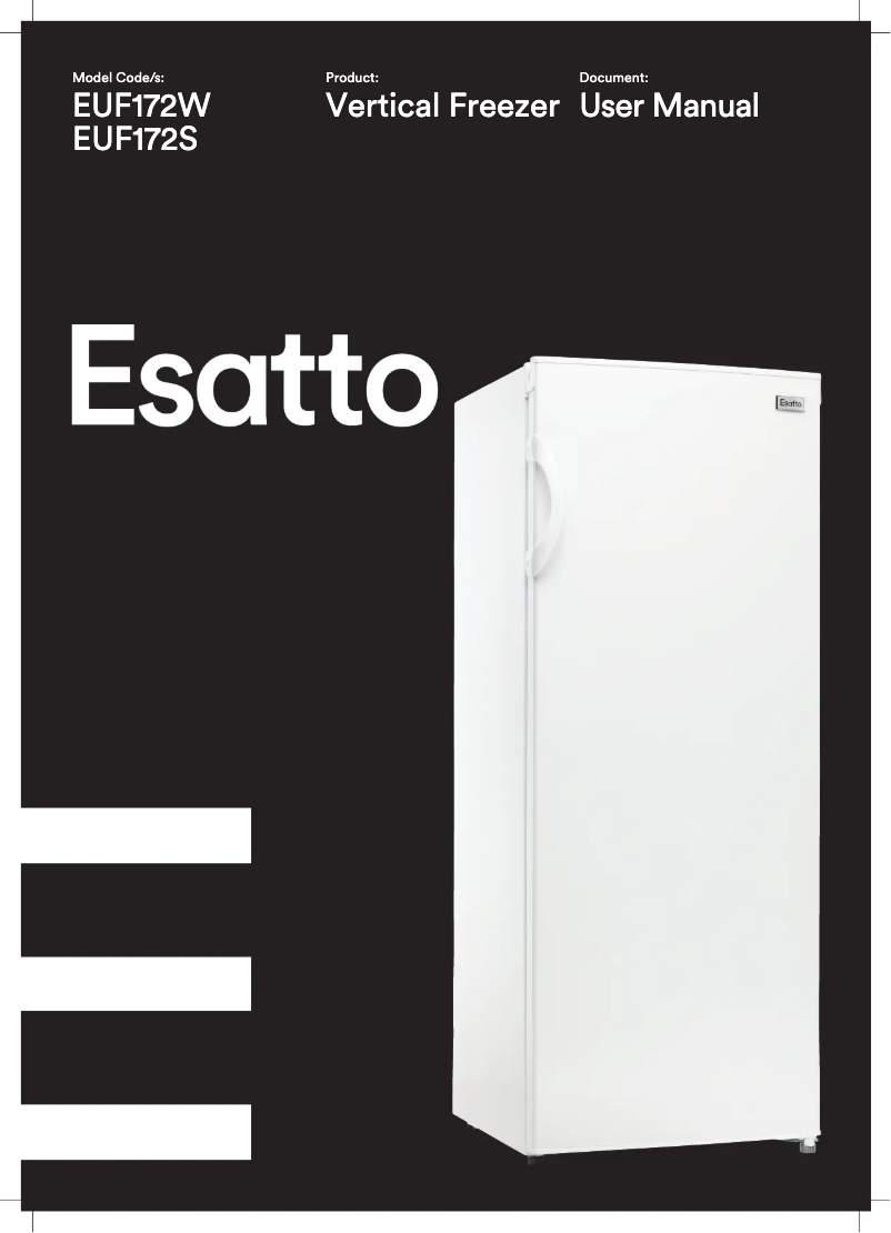 Imagen de la primera página del manual del dispositivo EUF172S