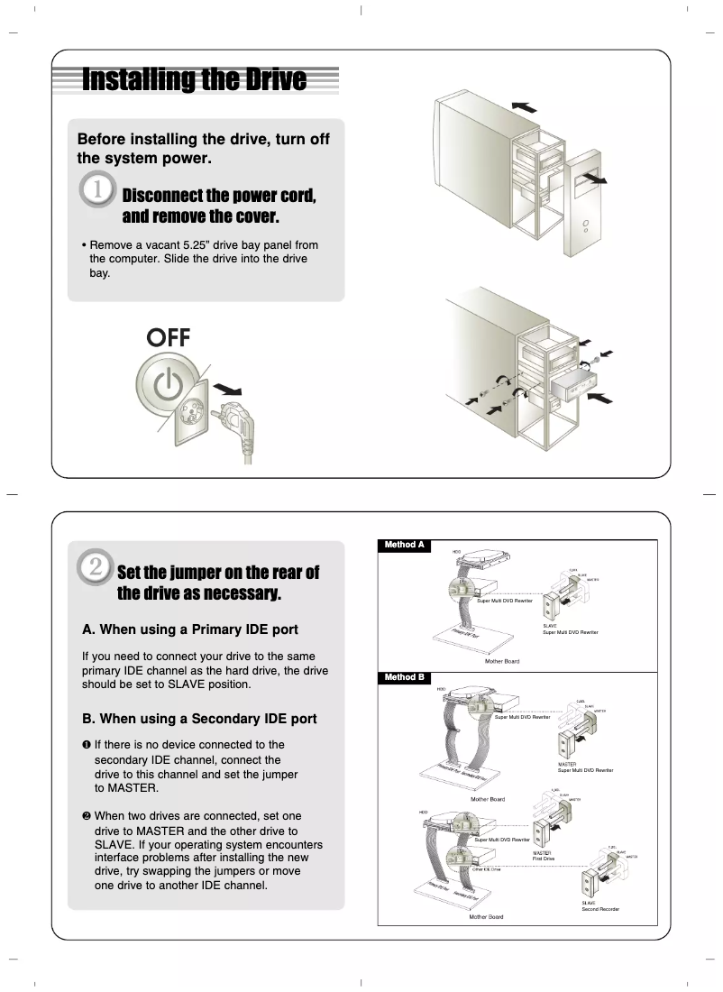 Página nº 1 - Manual de usuario LG GSA-H42L