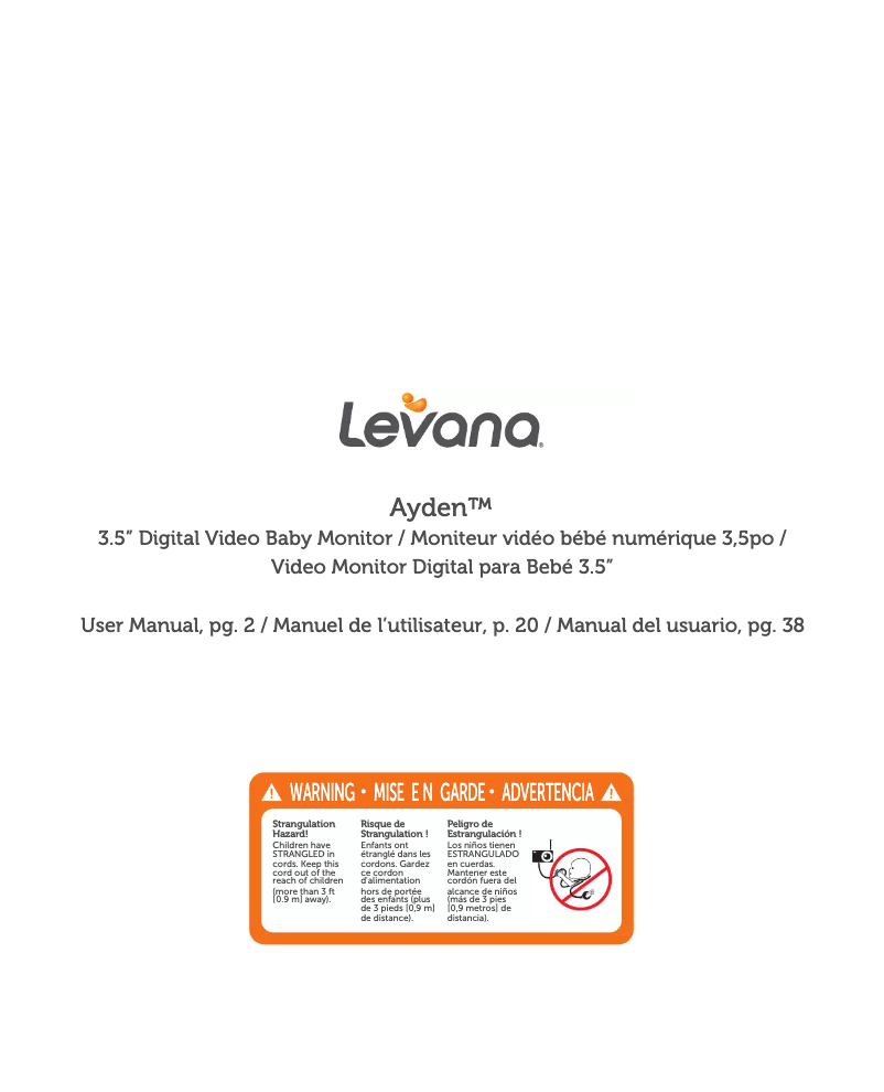 Imagen de la primera página del manual del dispositivo Ayden