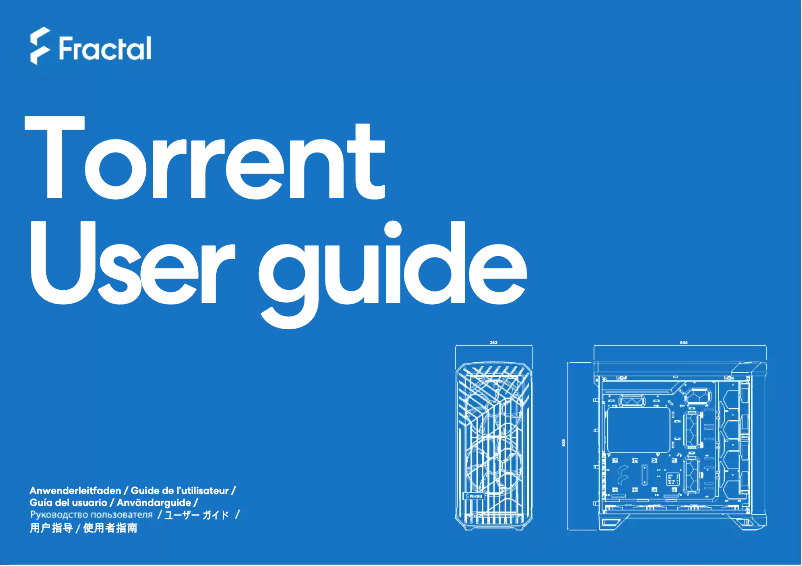 Página 1 del manual Manual de usuario Fractal Design Torrent