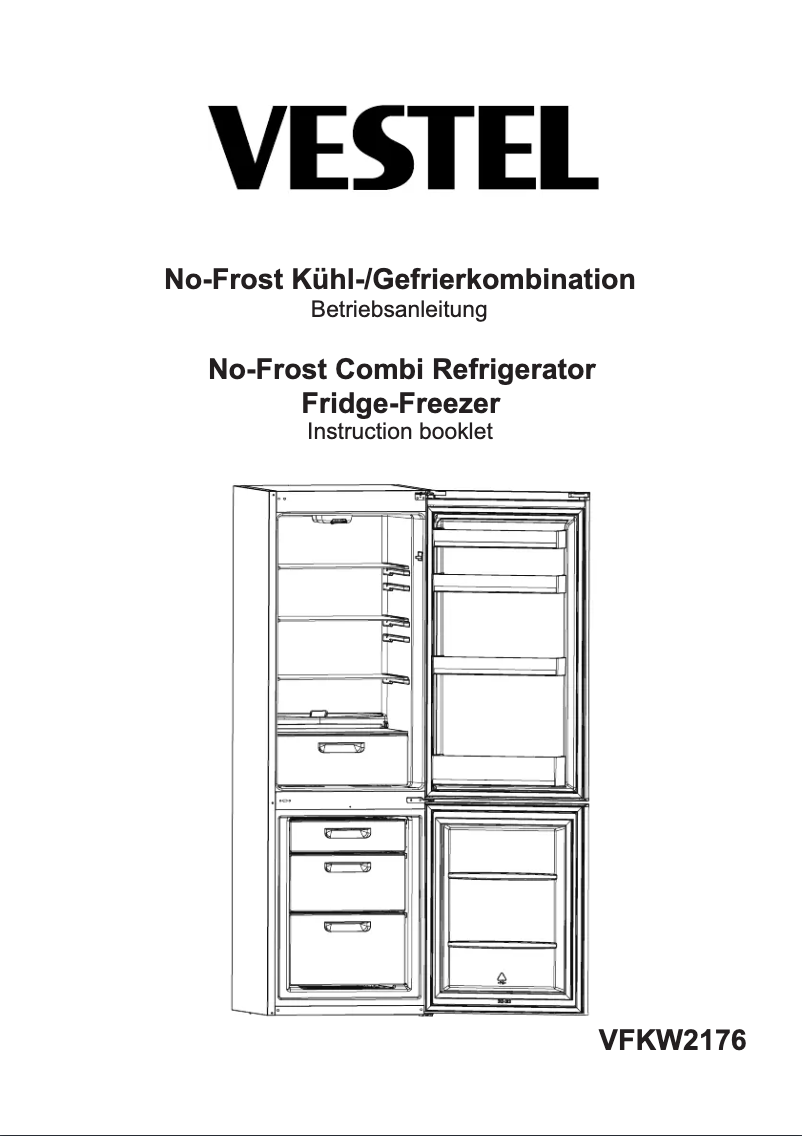 Imagen de la primera página del manual del dispositivo VFKW2176