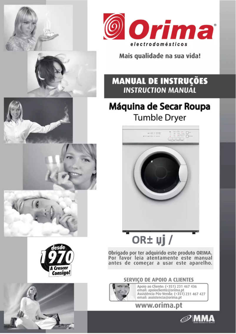 Imagen de la primera página del manual del dispositivo ORV 70 C