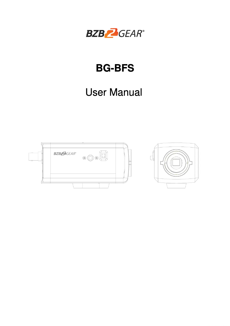 Imagen de la primera página del manual del dispositivo BFS