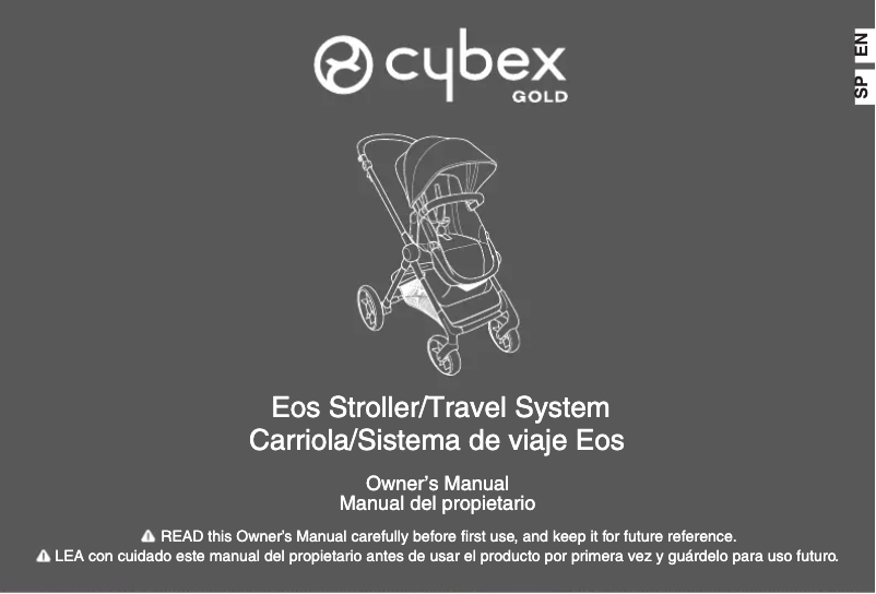 Página 1 del manual Manual de usuario Cybex EOS