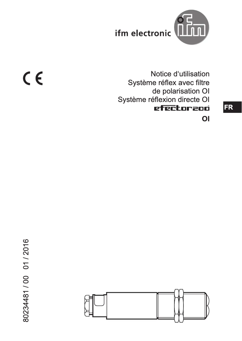 Página 1 del manual Manual de usuario IFM OI5014