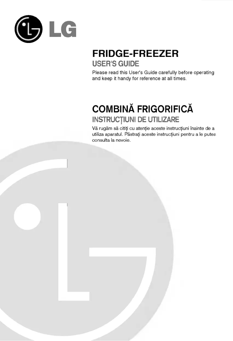 Imagen de la primera página del manual del dispositivo GR-409GPA