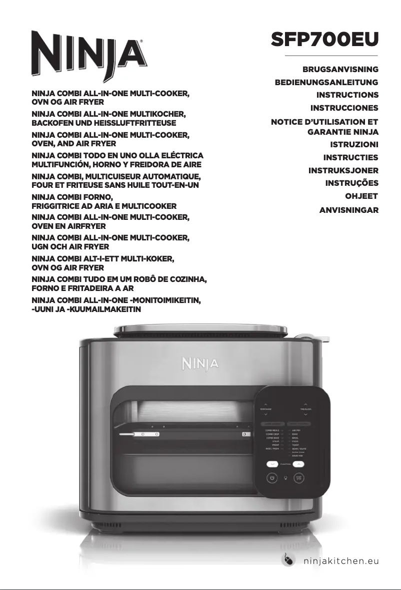 Imagen de la primera página del manual del dispositivo SFP700EU