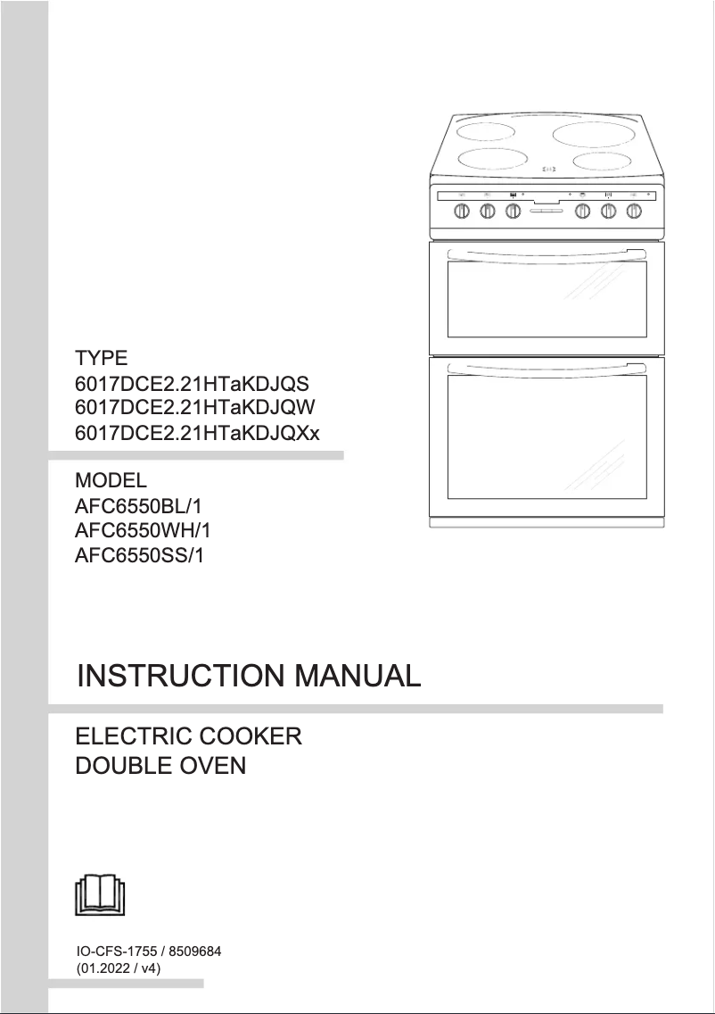 Imagen de la primera página del manual del dispositivo AFC6550SS