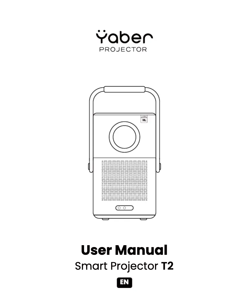 Página 1 del manual Manual de usuario Yaber T2