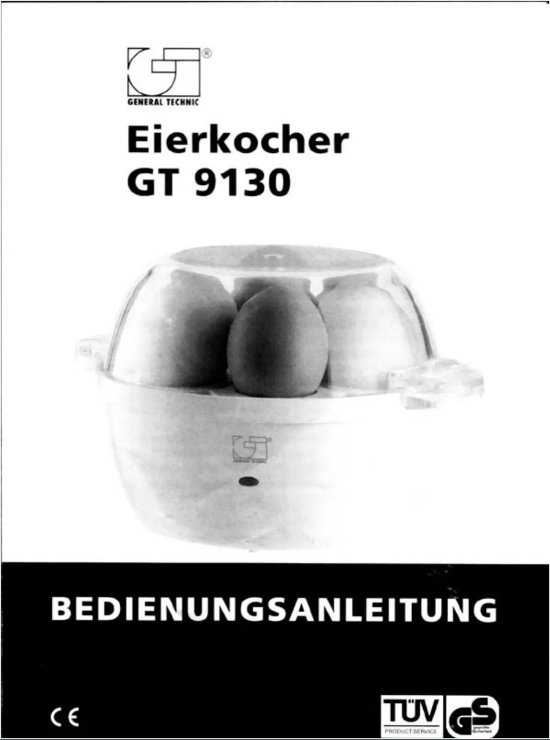 Imagen de la primera página del manual del dispositivo GT 9130