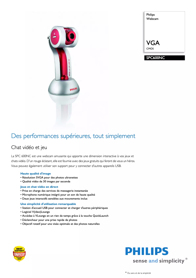 Imagen de la primera página del manual del dispositivo SPC 600NC