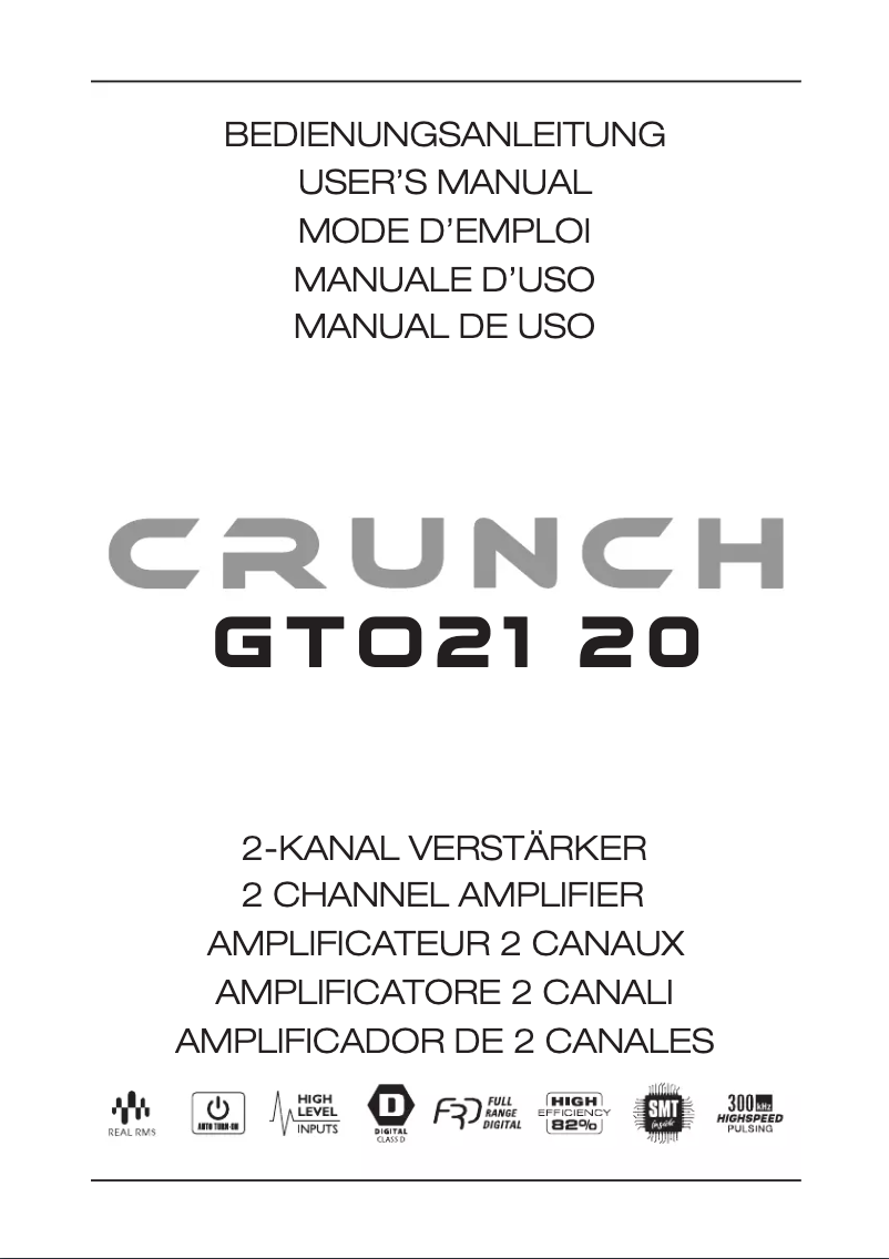 Imagen de la primera página del manual del dispositivo GTO2120