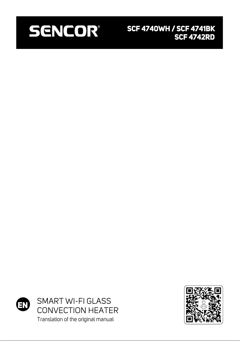 Imagen de la primera página del manual del dispositivo SCF 4740WH