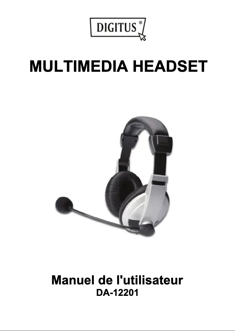 Página 1 del manual Manual de usuario Digitus DA-12201