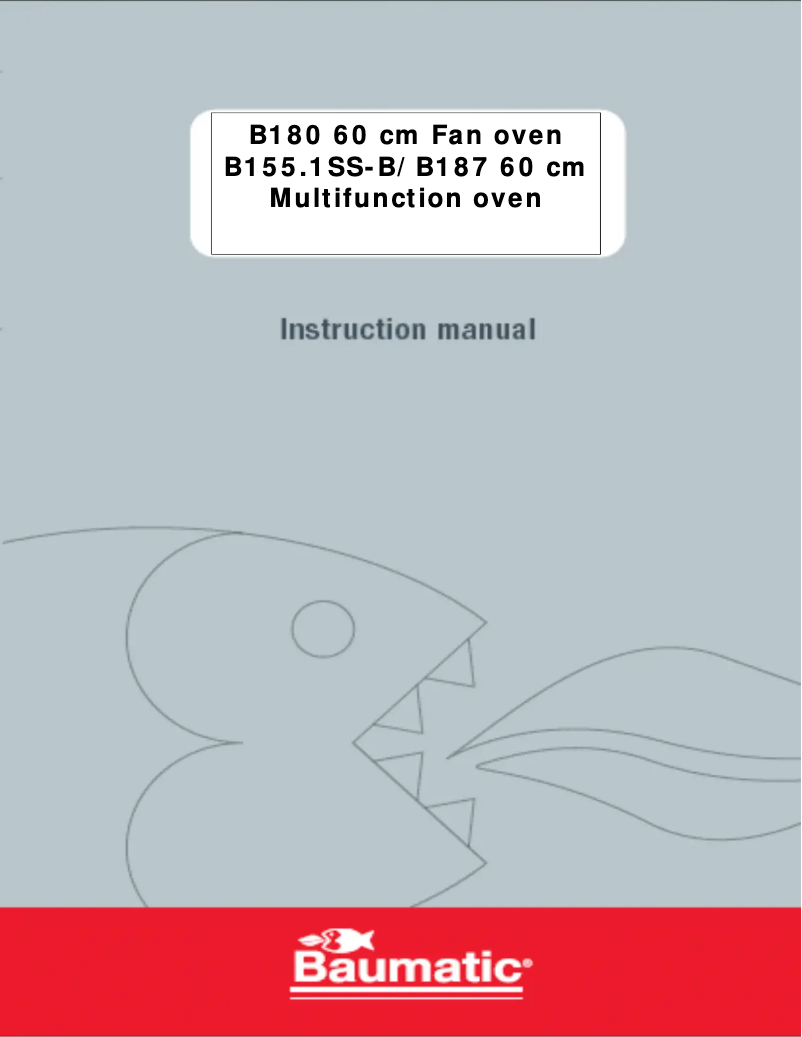 Página 1 del manual Manual de usuario Baumatic B155