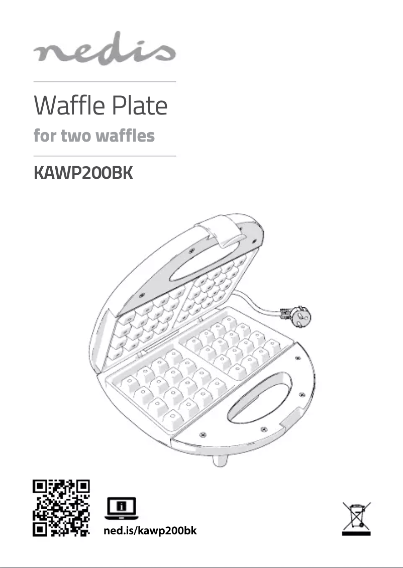 Imagen de la primera página del manual del dispositivo KAWP200BK