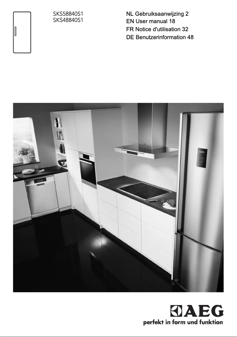 Imagen de la primera página del manual del dispositivo SKS48840S1