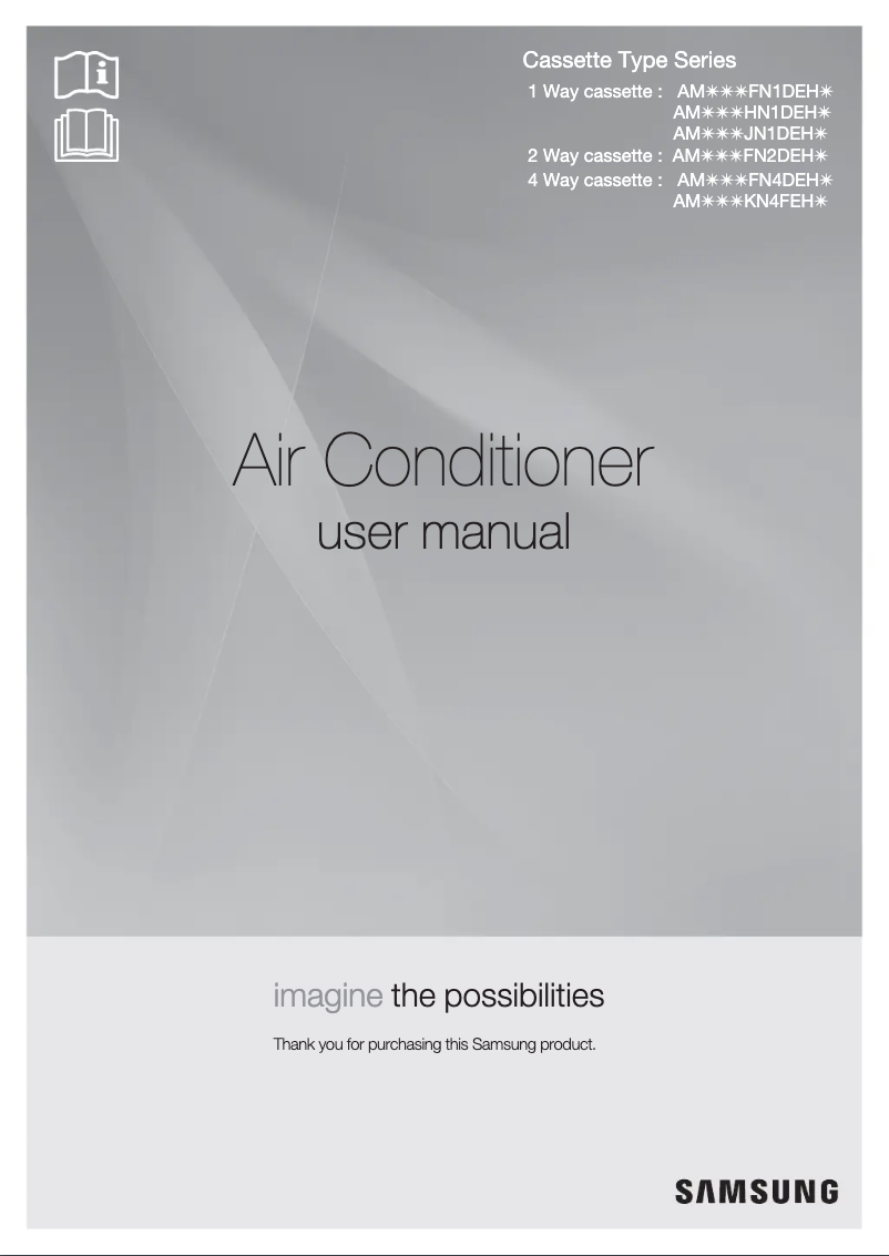 Imagen de la primera página del manual del dispositivo AM045FN4DEH