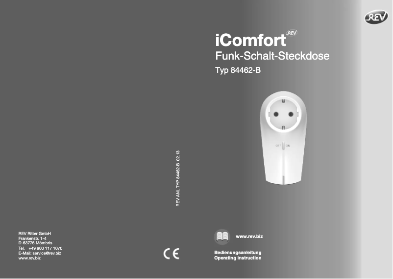 Página 1 del manual Manual de usuario REV iComfort 84462-B