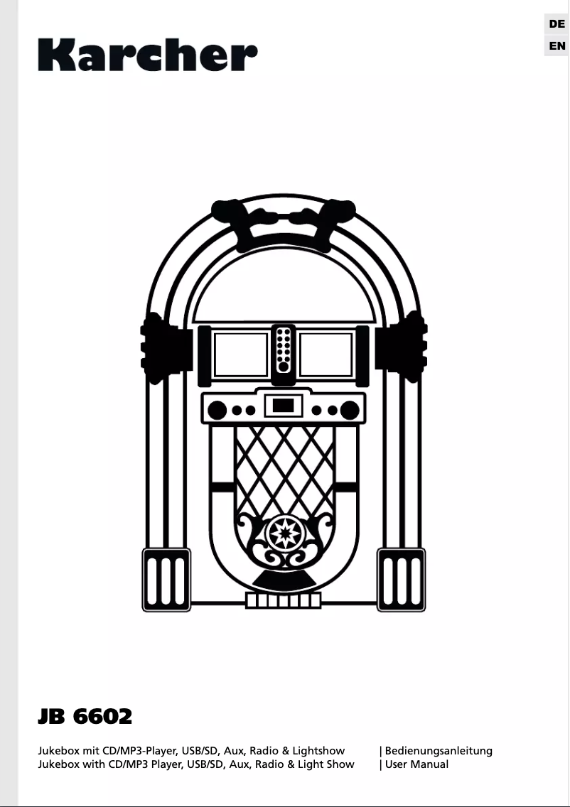 Imagen de la primera página del manual del dispositivo JB 6602