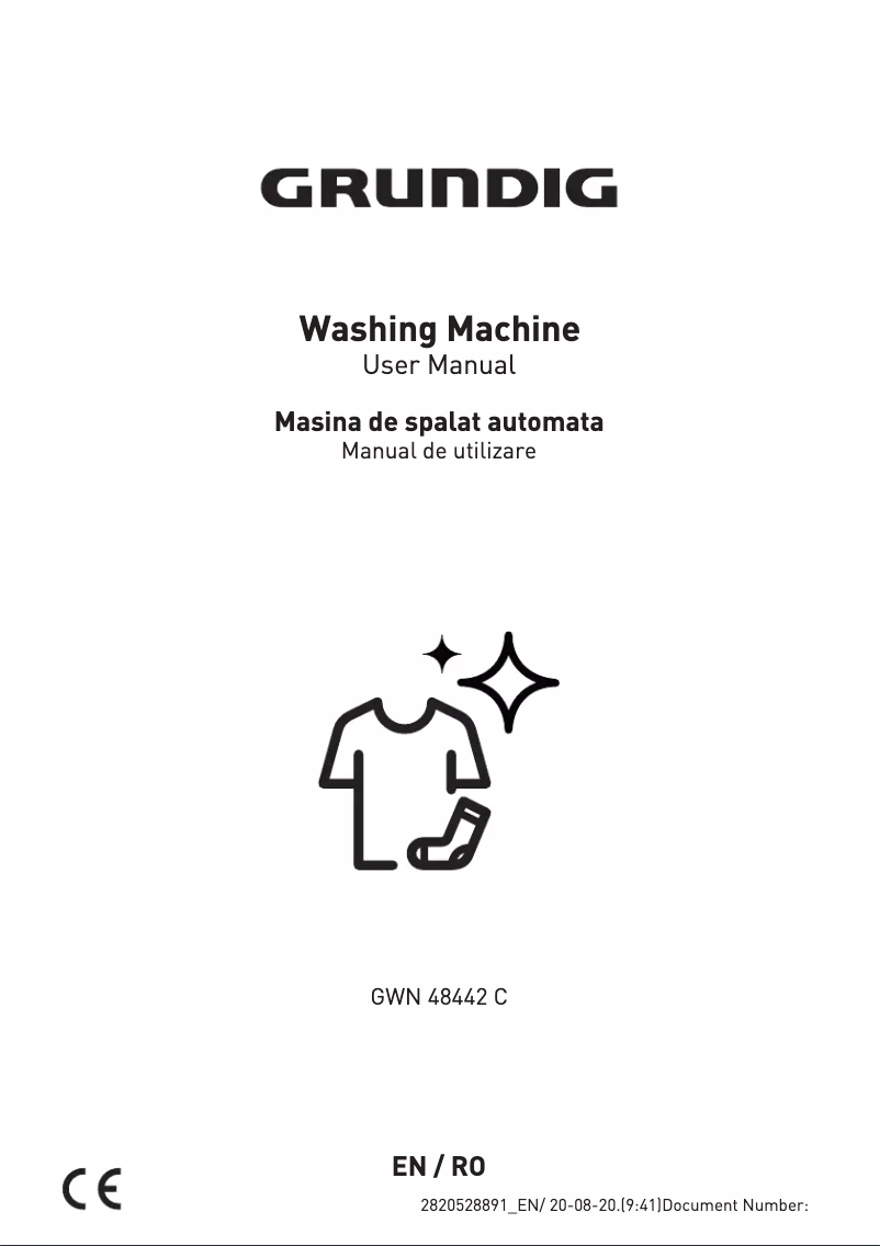 Página 1 del manual Manual de usuario Grundig GWN48442C