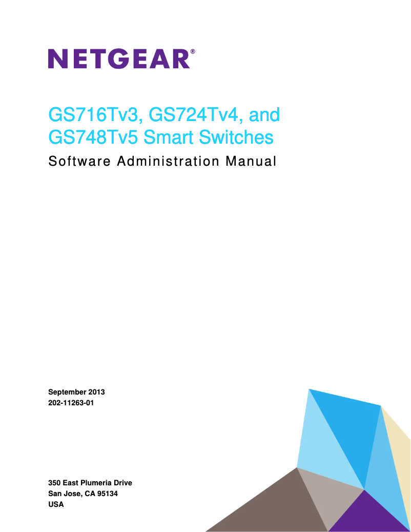 Página 1 del manual Manual de usuario Netgear ProSafe GS724Tv4