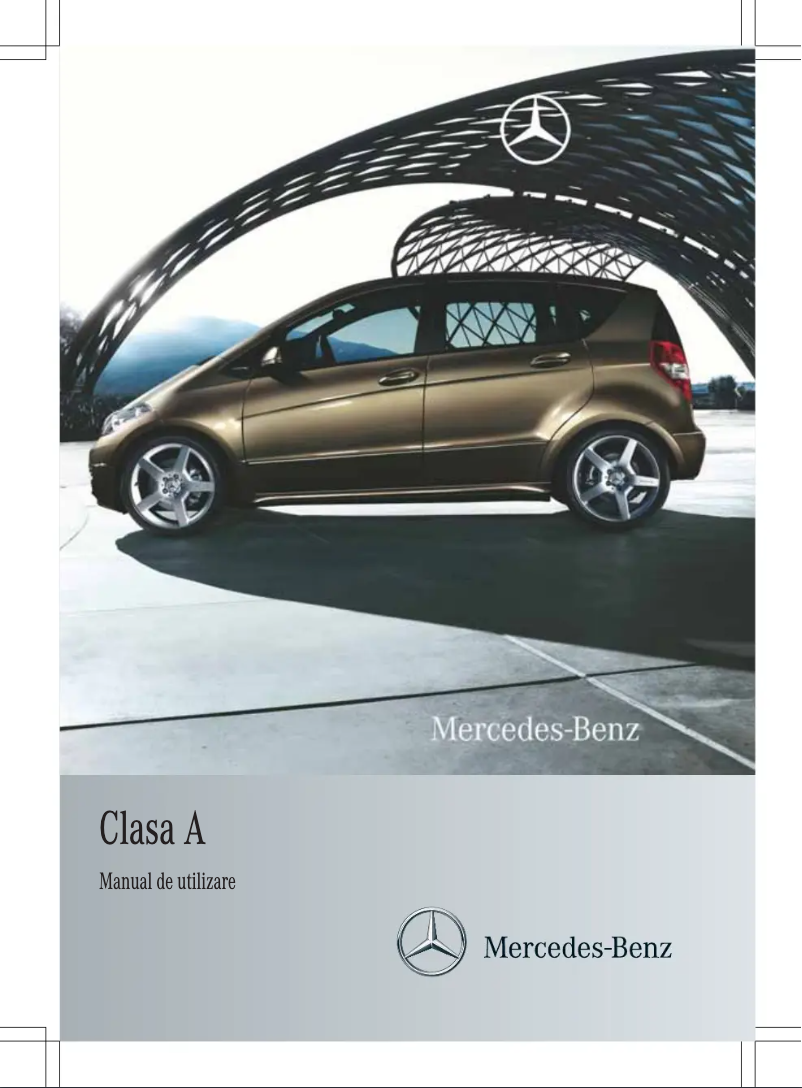 Página 1 del manual Manual de usuario Mercedes-Benz A 160 (2010)