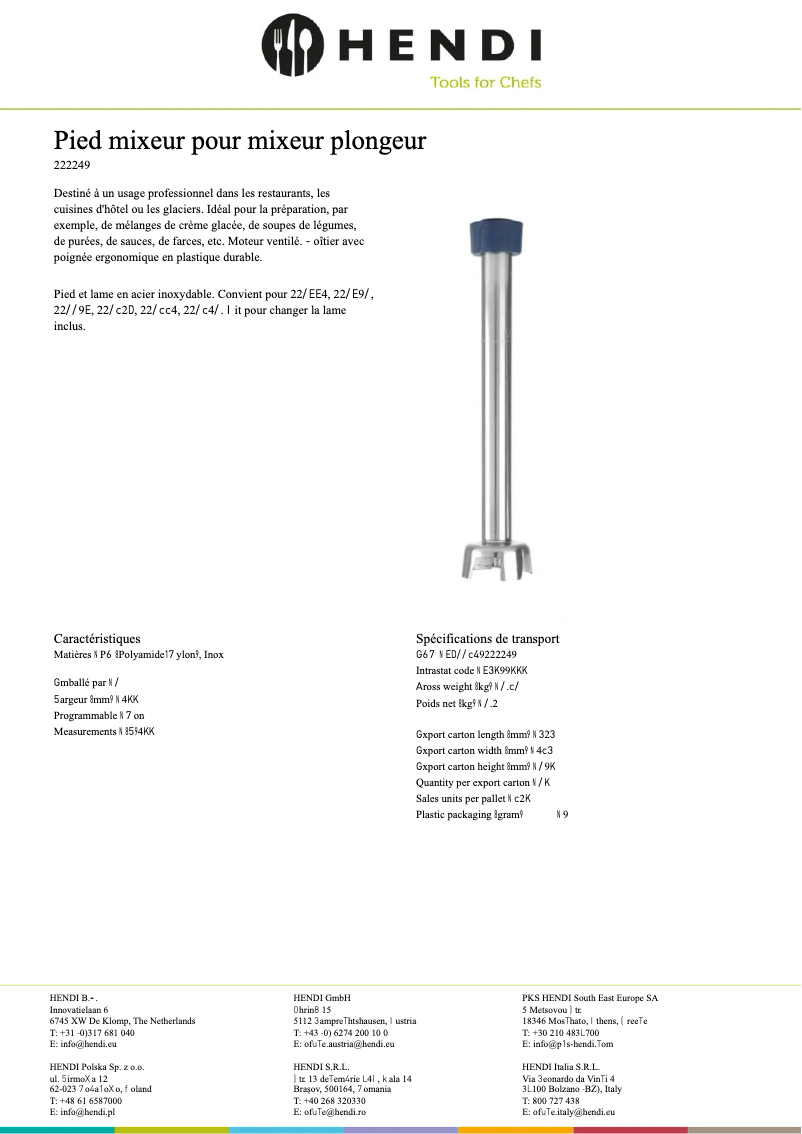 Imagen de la primera página del manual del dispositivo 222249
