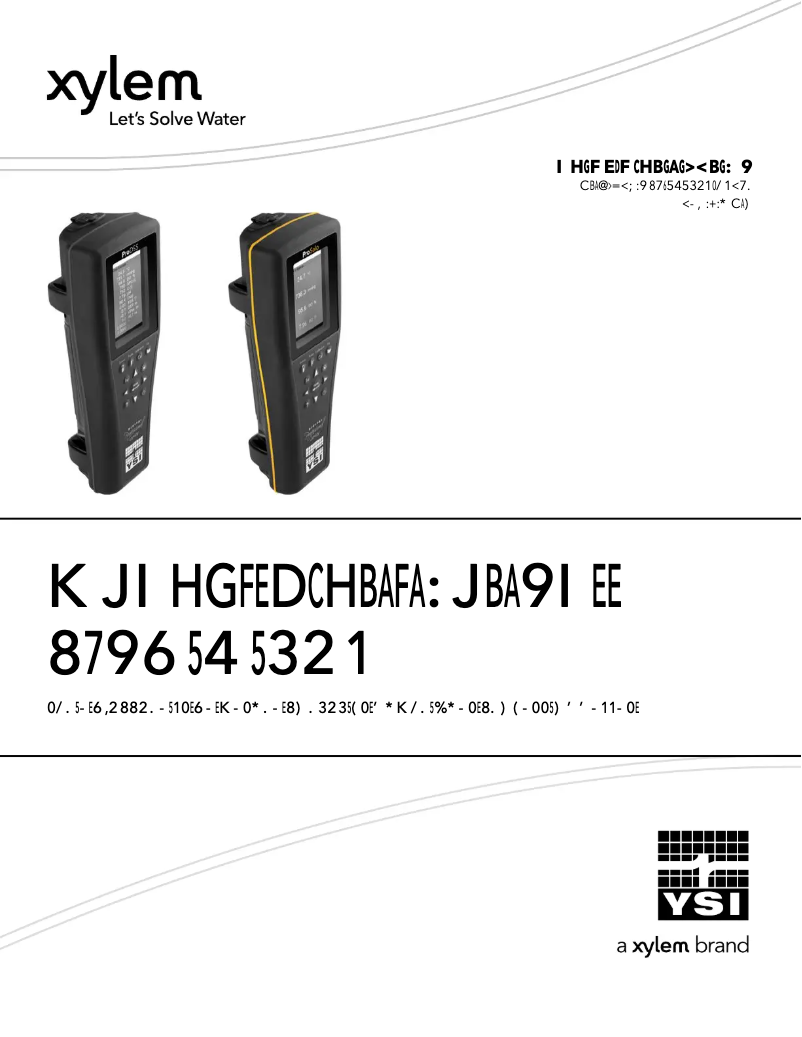 Imagen de la primera página del manual del dispositivo ProDIGITAL ODO
