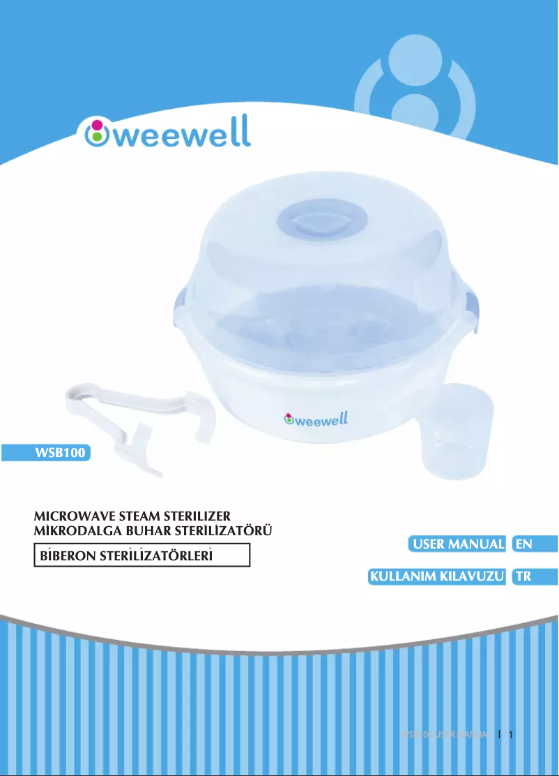 Página 1 del manual Manual de usuario Weewell WSB100