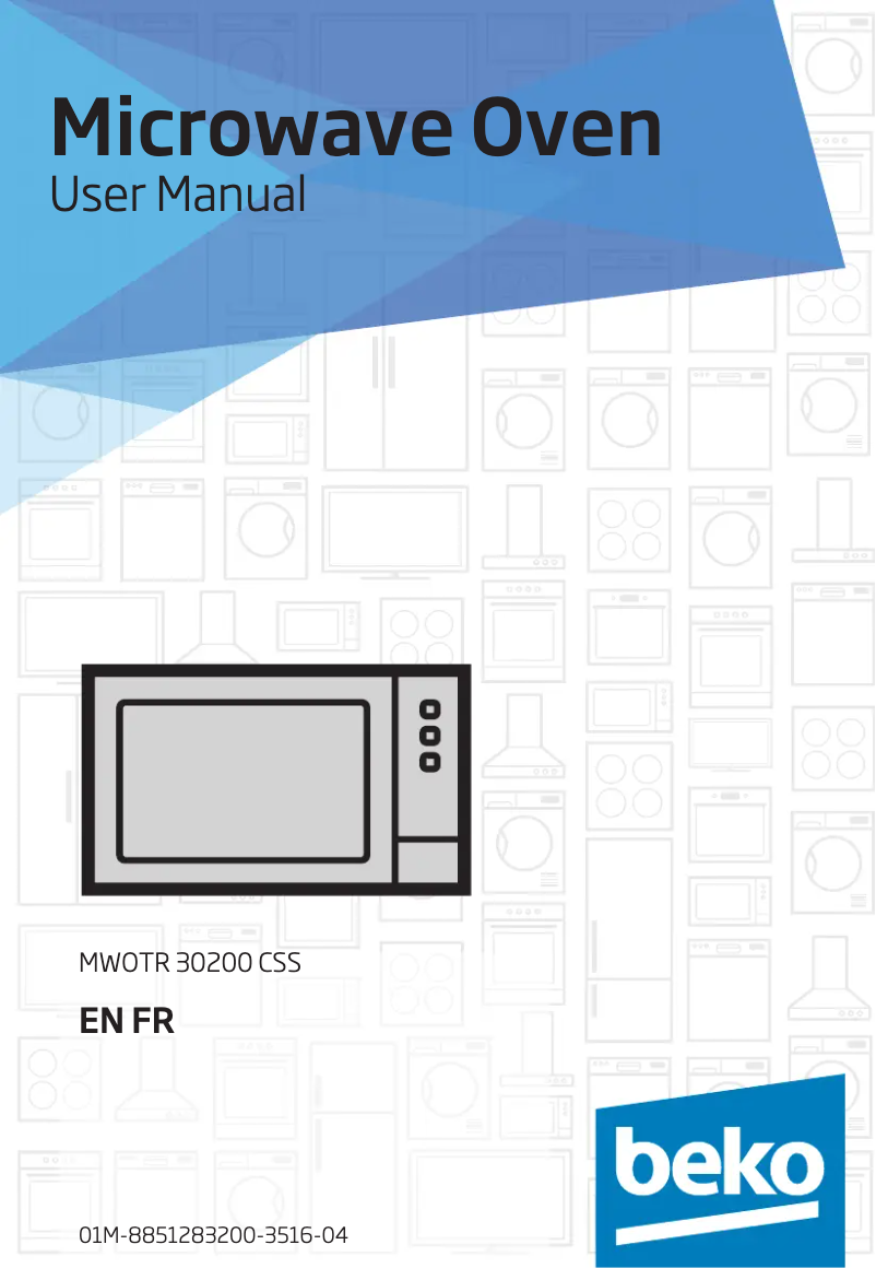 Imagen de la primera página del manual del dispositivo MWOTR30200CSS