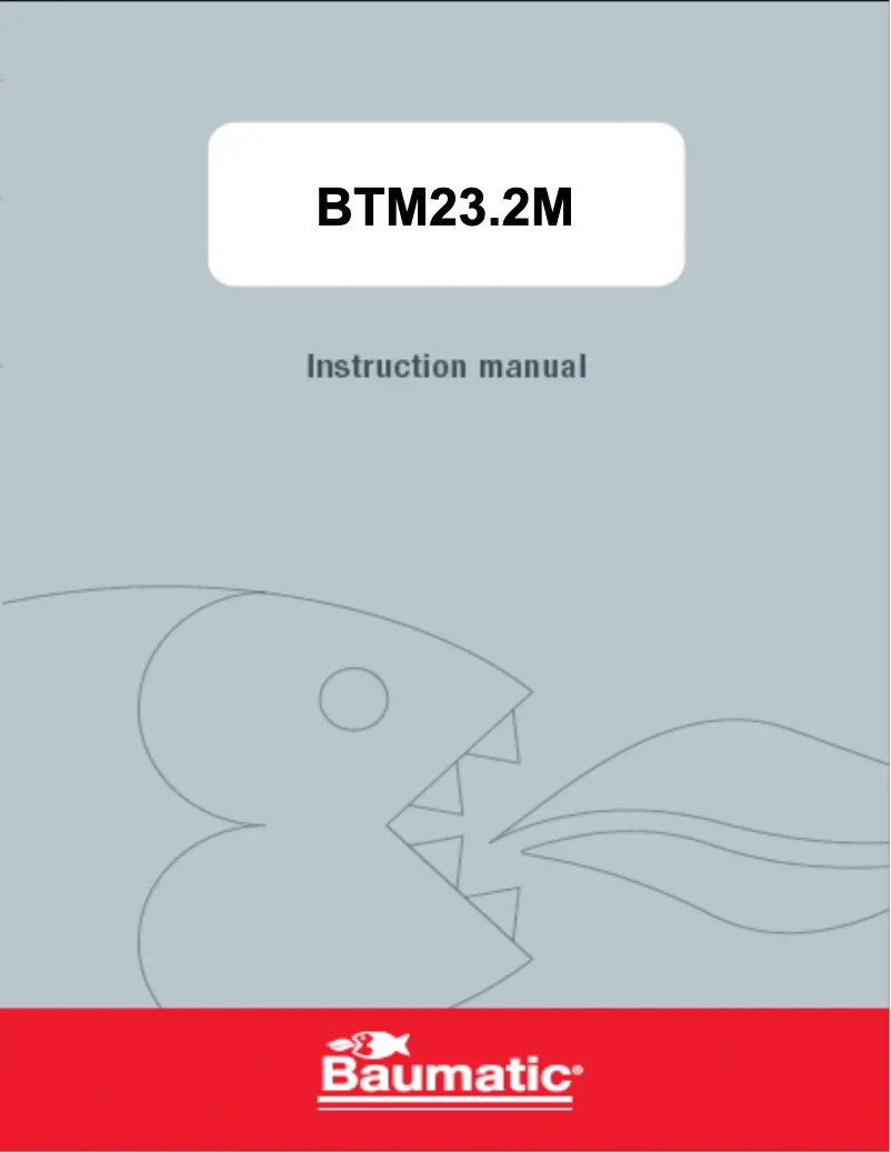 Imagen de la primera página del manual del dispositivo BTM232M