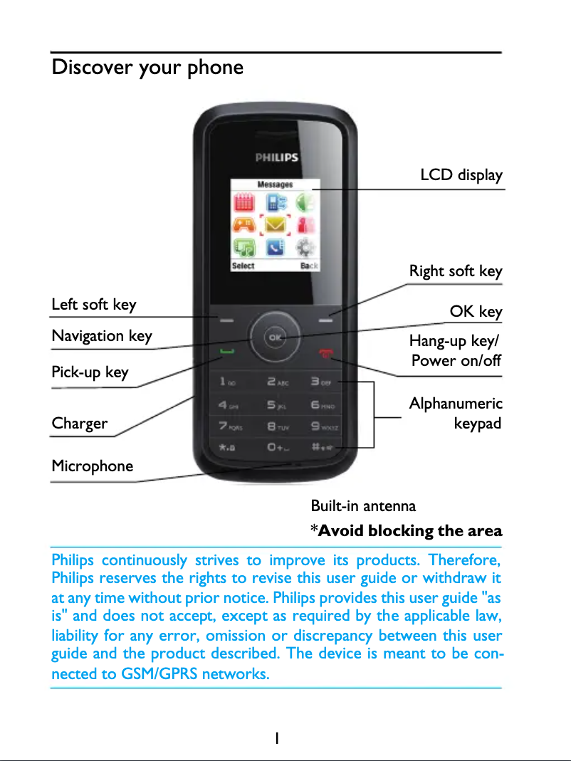 Página 1 del manual Manual de usuario Philips CTE102