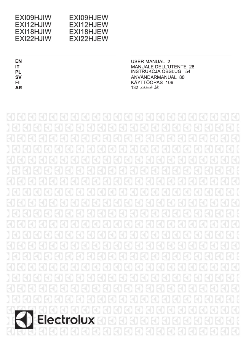 Imagen de la primera página del manual del dispositivo EXI12HJEWE