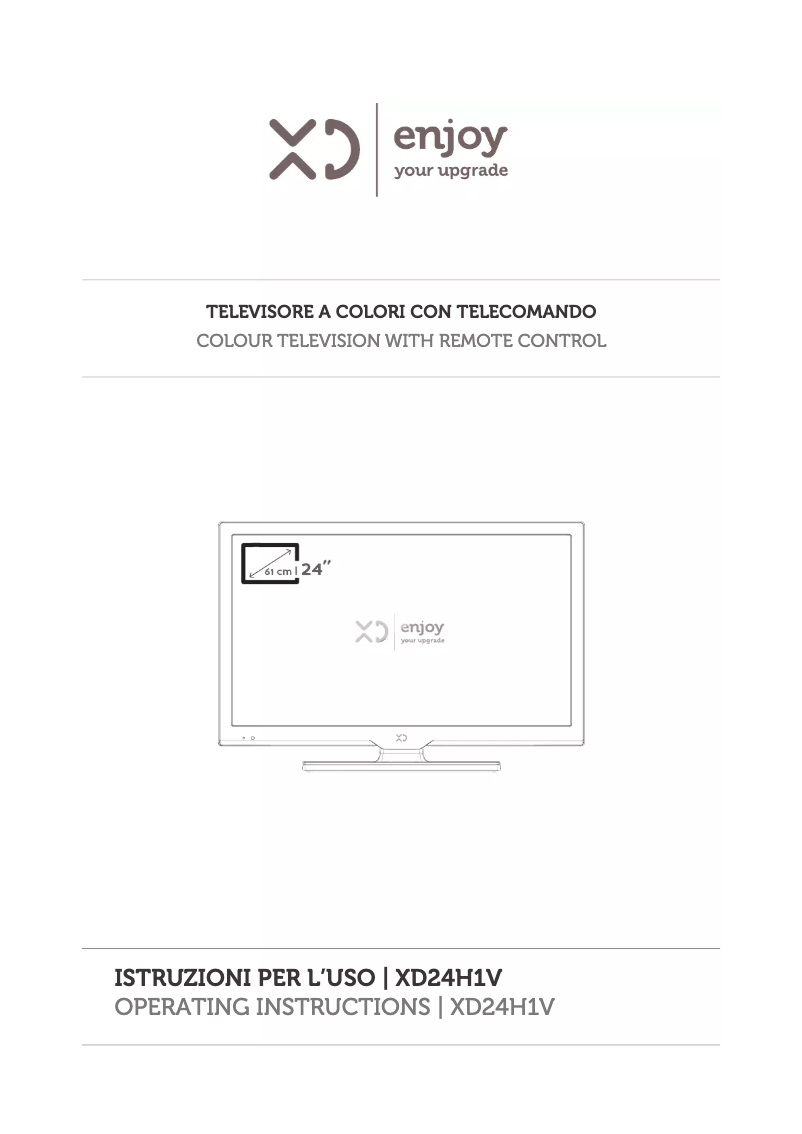 Página nº 1 - Manual de usuario XD 24H1V