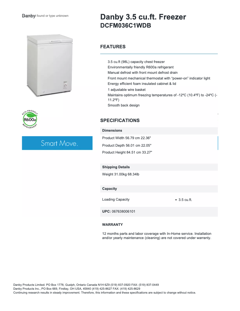 Imagen de la primera página del manual del dispositivo DCFM036C1DB