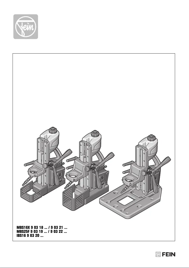 Página 1 del manual Manual de usuario Fein IBS 16