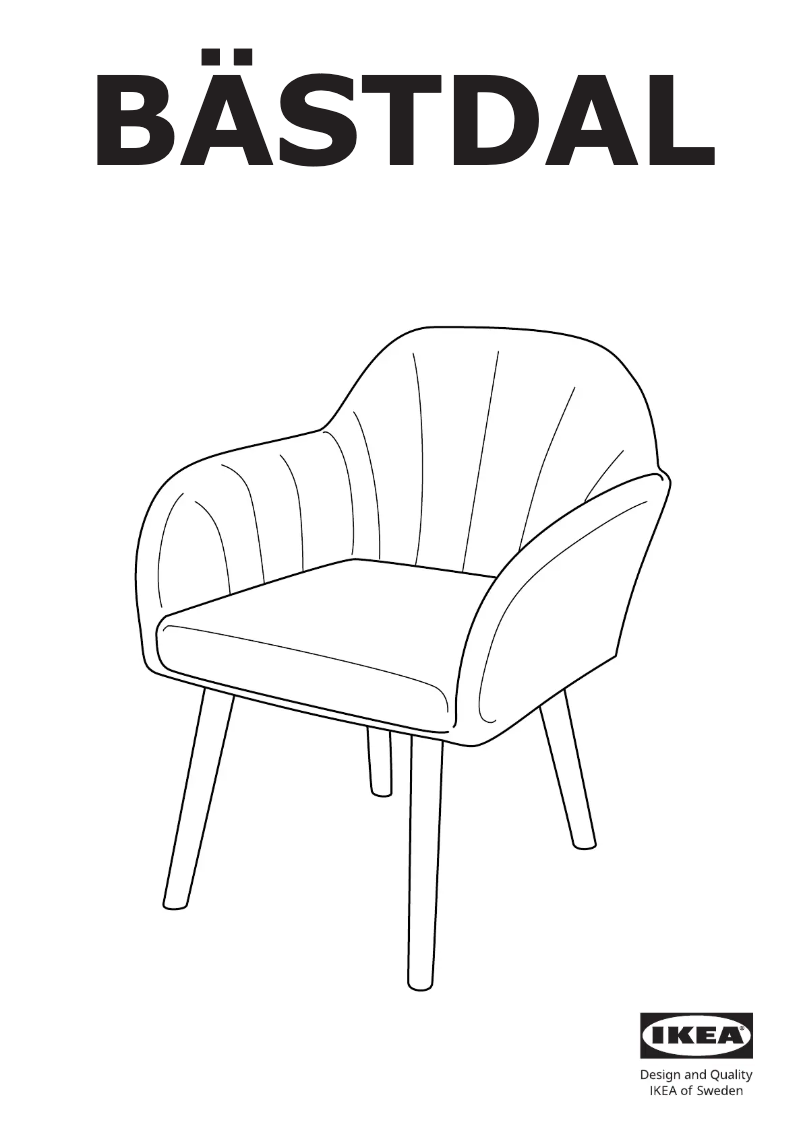 Imagen de la primera página del manual del dispositivo BÄSTDAL 705.064.40