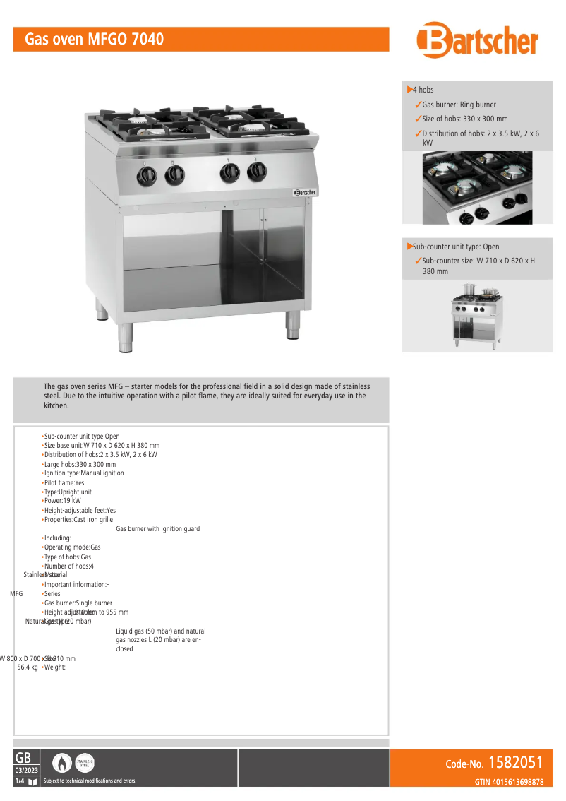 Imagen de la primera página del manual del dispositivo MFGO 7040