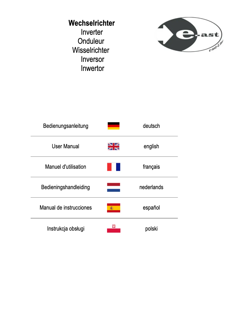 Imagen de la primera página del manual del dispositivo HPLS 2000-12