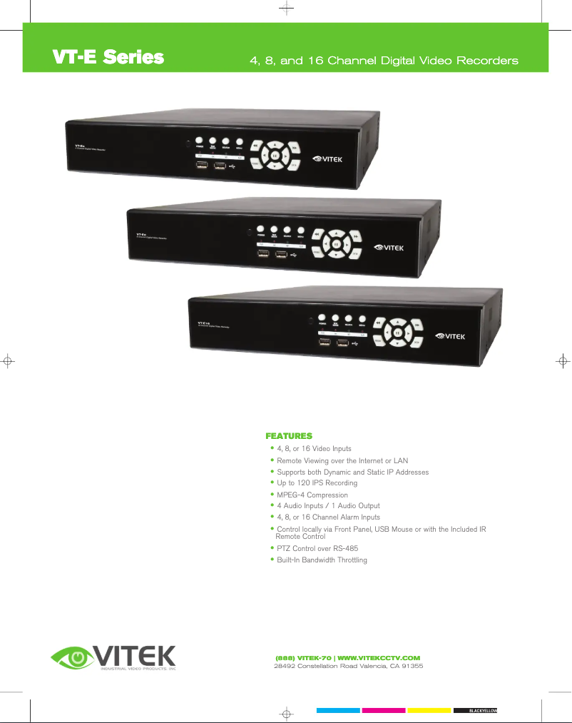 Página 1 del manual Manual de usuario Vitek VT-E8