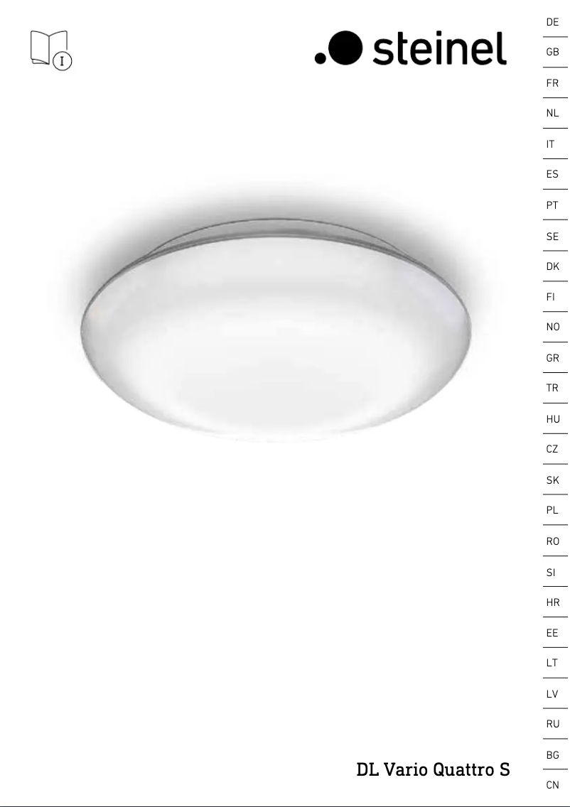 Imagen de la primera página del manual del dispositivo DL Vario Quattro S